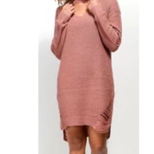 Almost Famous Sweater Dress